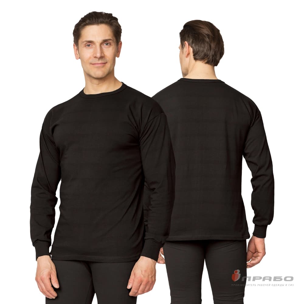 Белье трикотажное 140 г/м2, чёрный