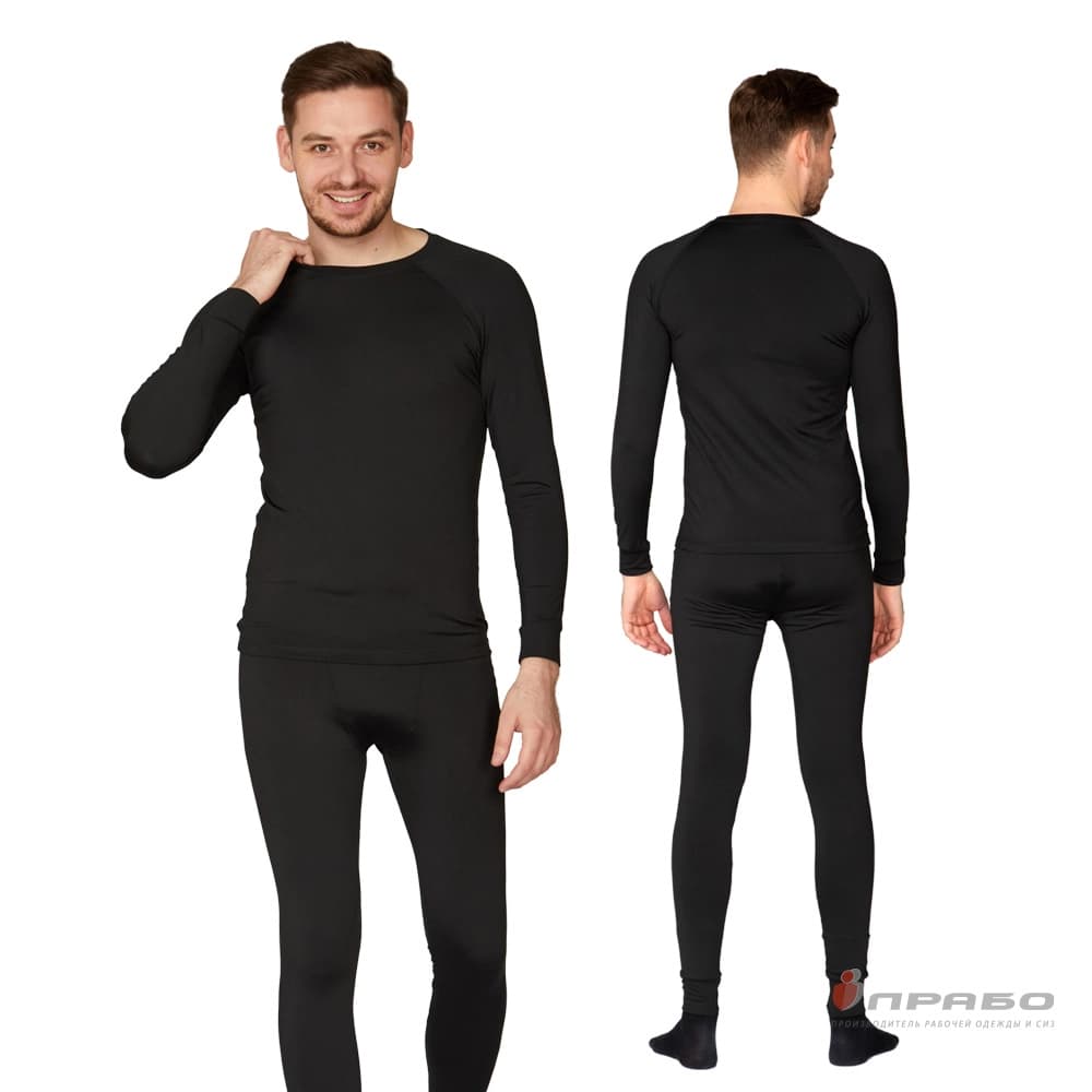 Термобелье мужское из полиэстера (кальсоны), 200 г/м2,