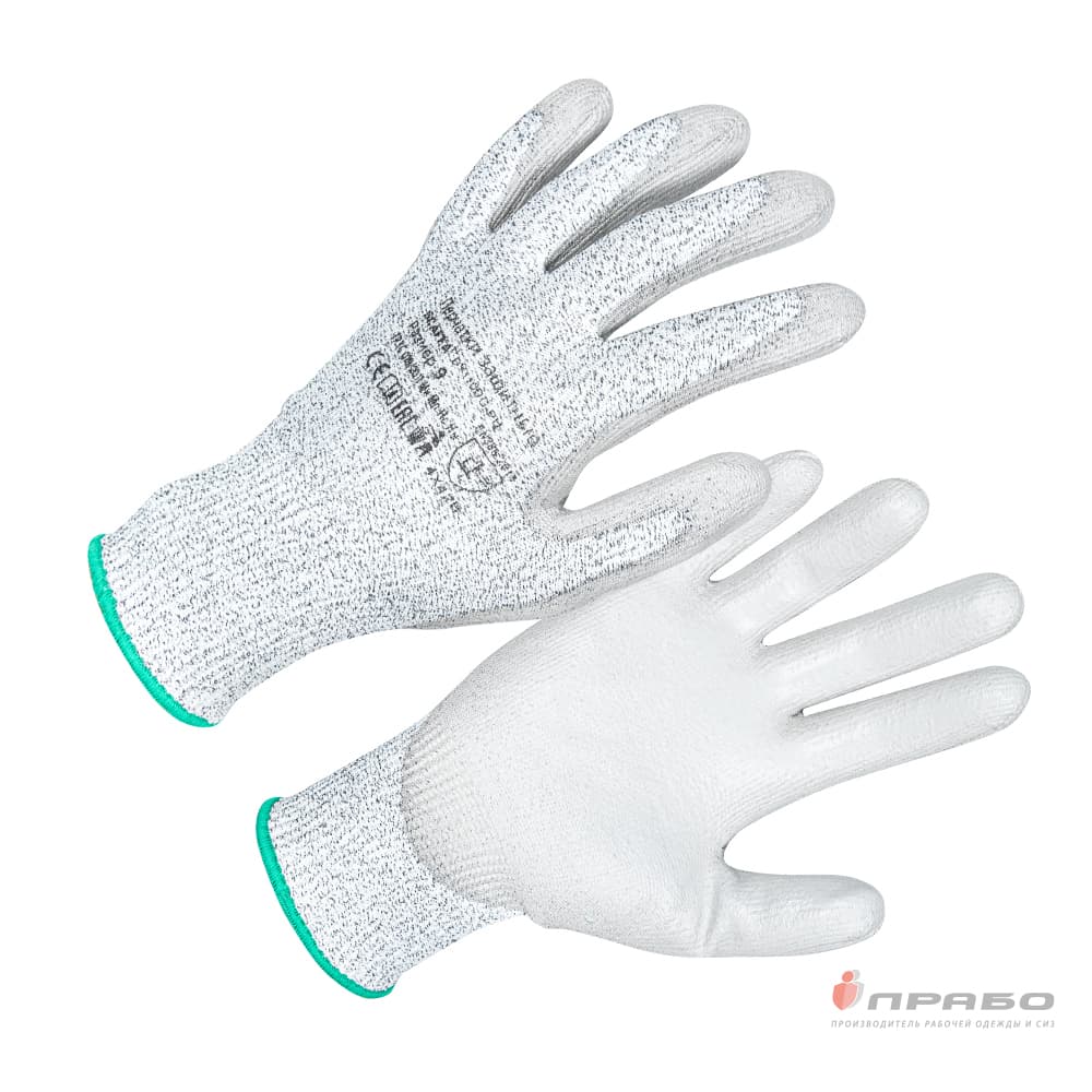 Перчатки для защиты от порезов SCAFFA DY110DG-PU,