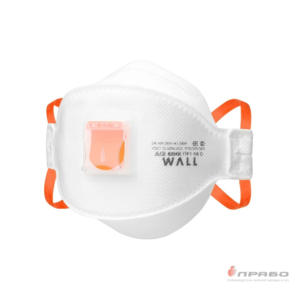 Респиратор WALL AIR 80HK FFP1 NR D с клапаном выдоха арт. 380021 F,