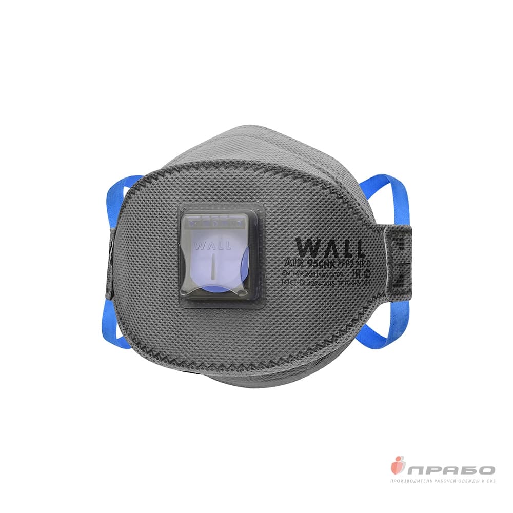 Респиратор WALL AIR 95CHK FFP2 NR D с клапаном выдоха арт. 395031 F,