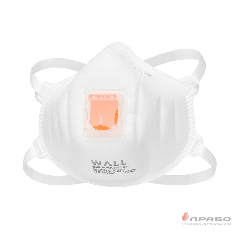 Респиратор WALL CUP 80HK FFP1 RD с клапаном выдоха арт. 28002 F,