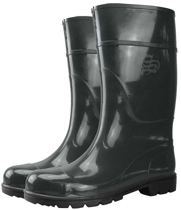 Сапоги ПВХ Е-34 МБС П (STEP) женские, мет. подносок, черные