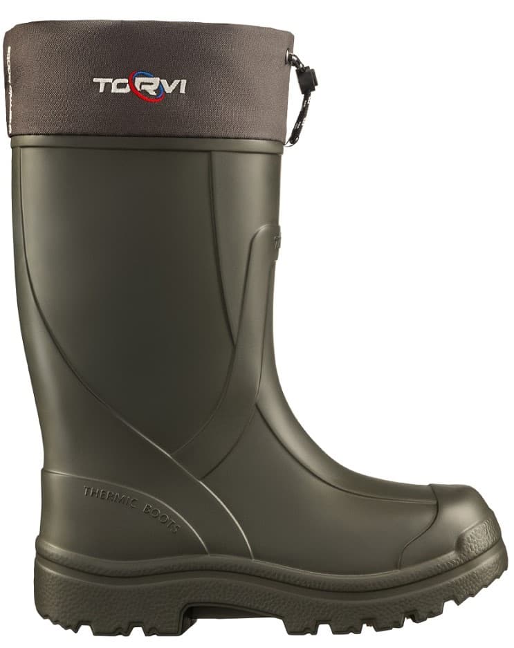 Сапоги ЭВА/ТЭП Т-45 (TORVI) мужские, с надставкой, утепленные (чулок 5-и сл.), оливковые (-45°С)