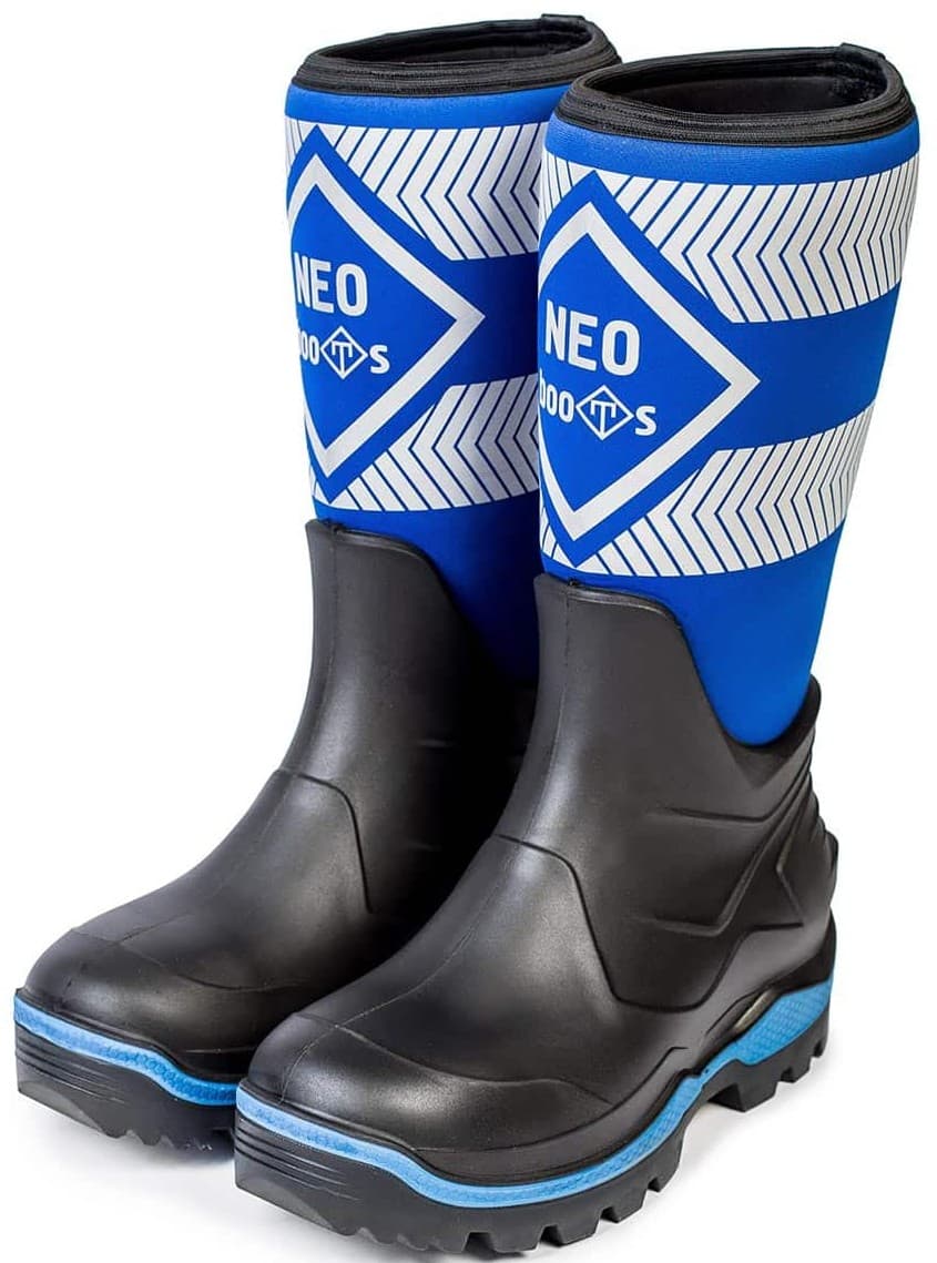 Сапоги ПУ/Нитрил С935 NEO BOOTS (ТЗРО) мужские, комп. подн и кевл.стел, утепленные, синие (-30°С)