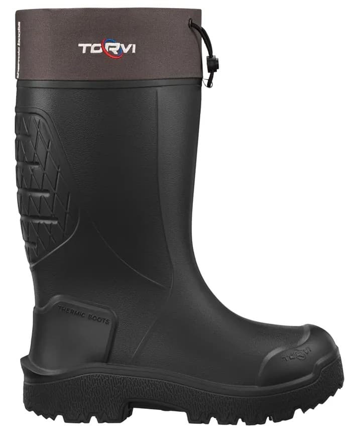 Сапоги ЭВА БУРАН (TORVI) мужские, с надставкой, утелпенные (чулок 4-х сл.), черные (-40°С)