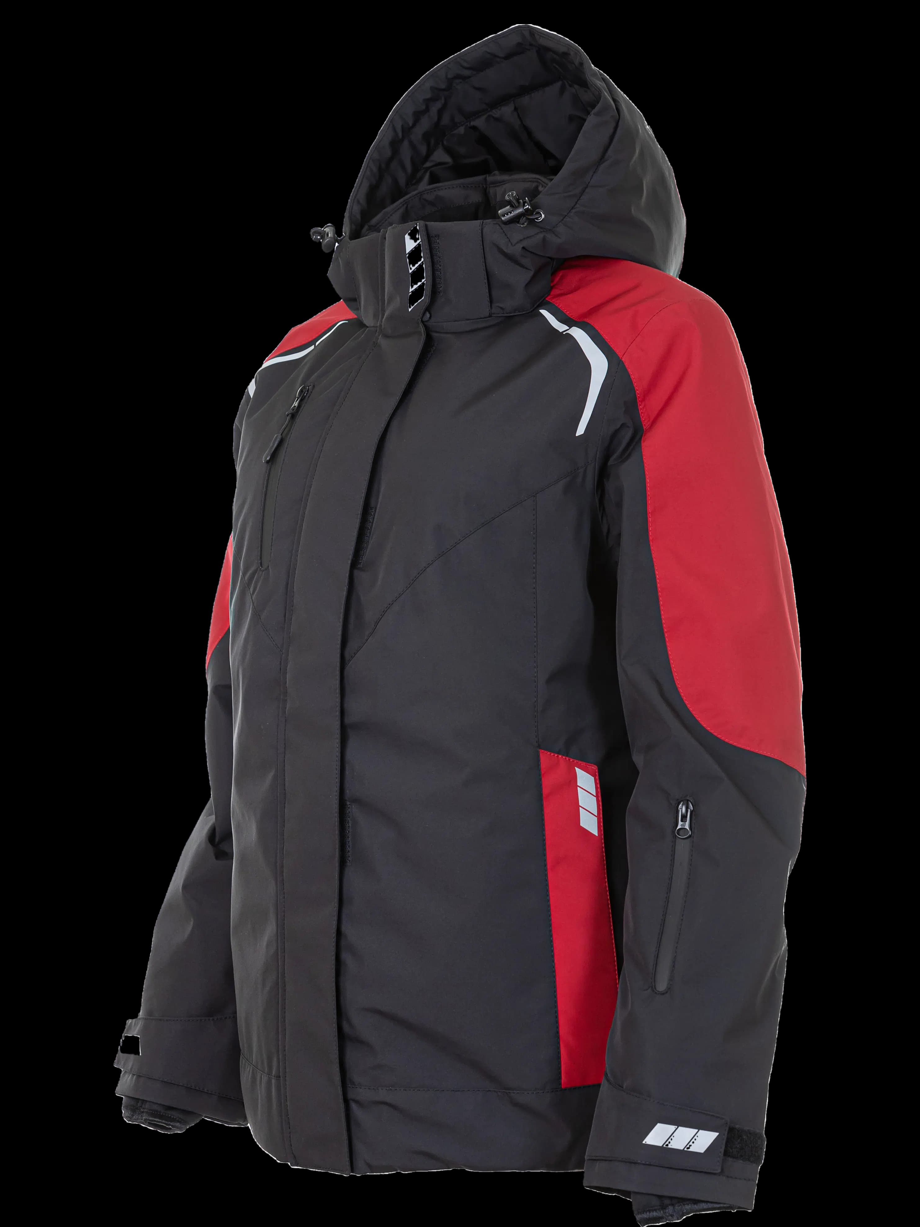 Зимняя женская куртка Brodeks KW208, красный (L)