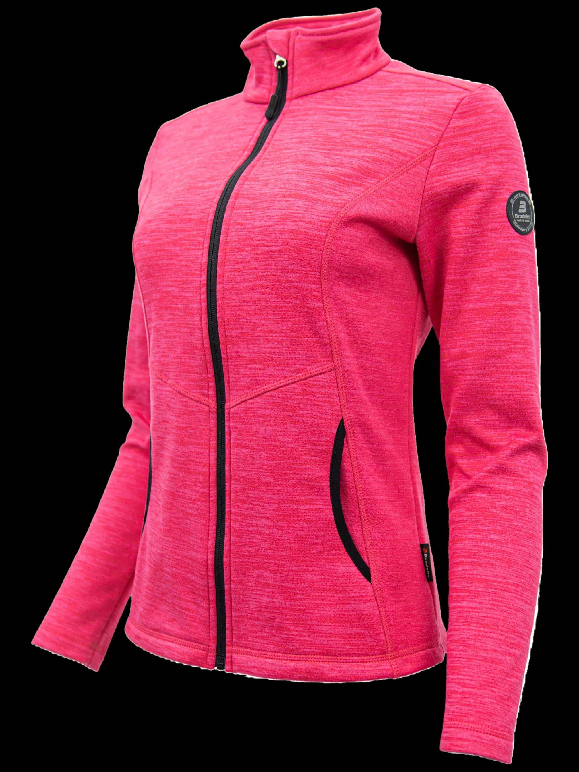 Женская толстовка флисовая Brodeks KS244 cation, розовый, (2XL)