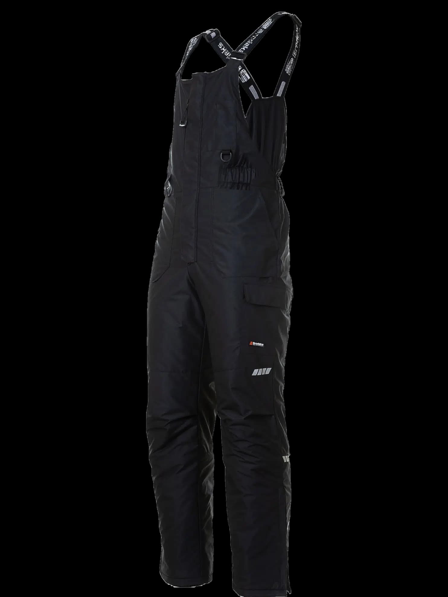 Зимний полукомбинезон Brodeks KW413 , черный (2XL)