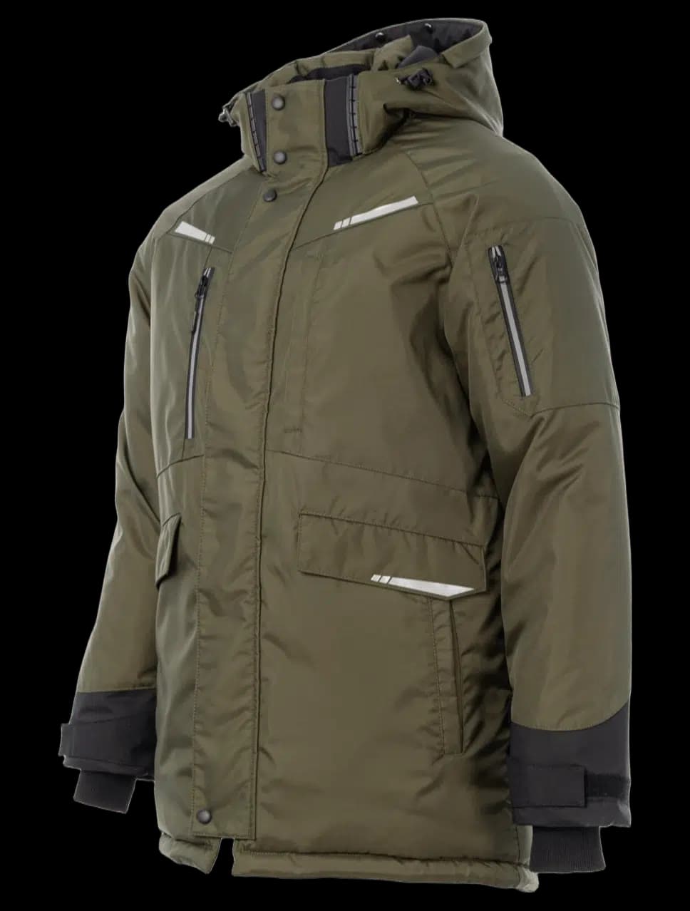Зимняя куртка-парка Brodeks KW215 , хаки (S)