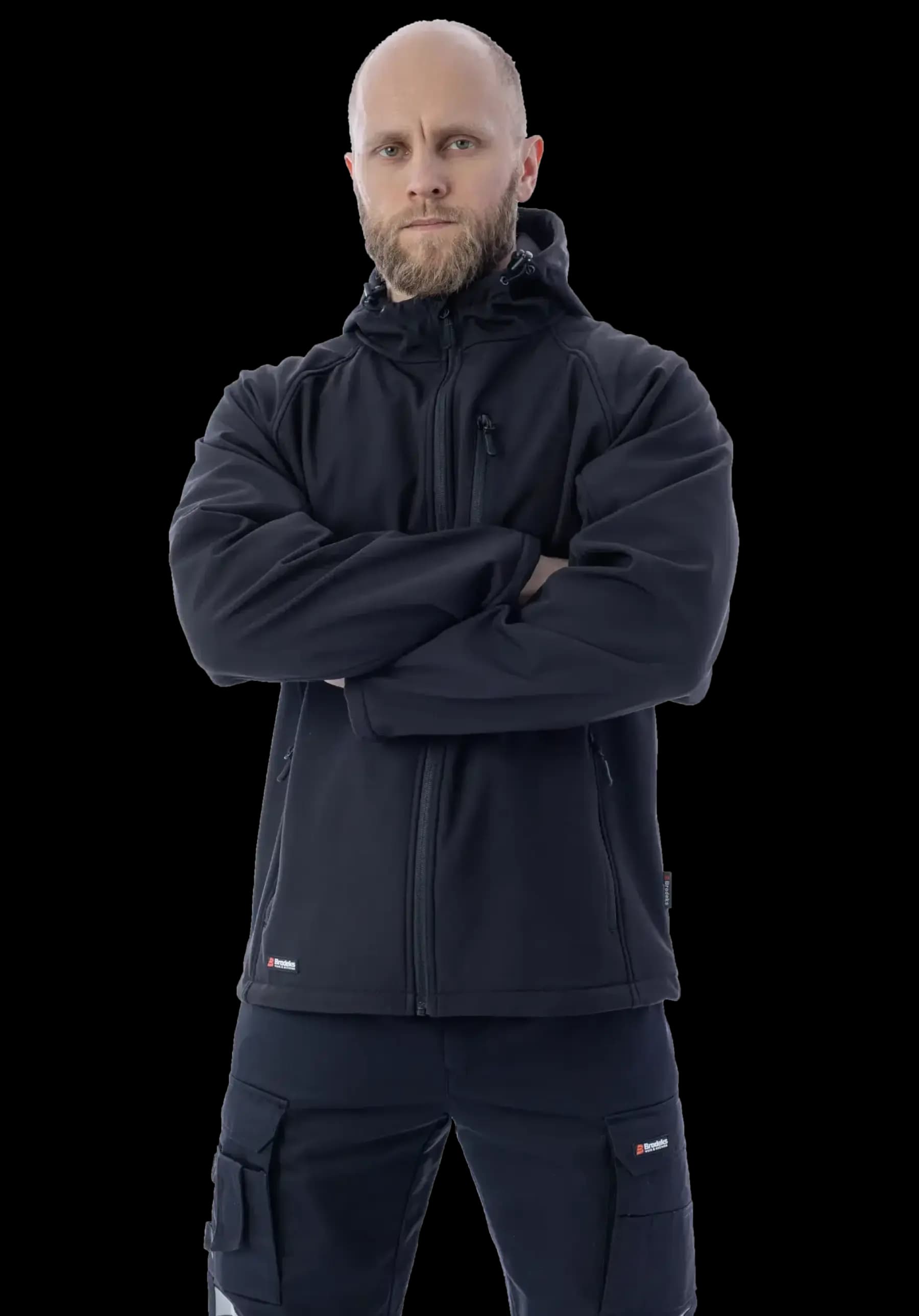 Куртка-софтшелл Brodeks KS 232, чёрный