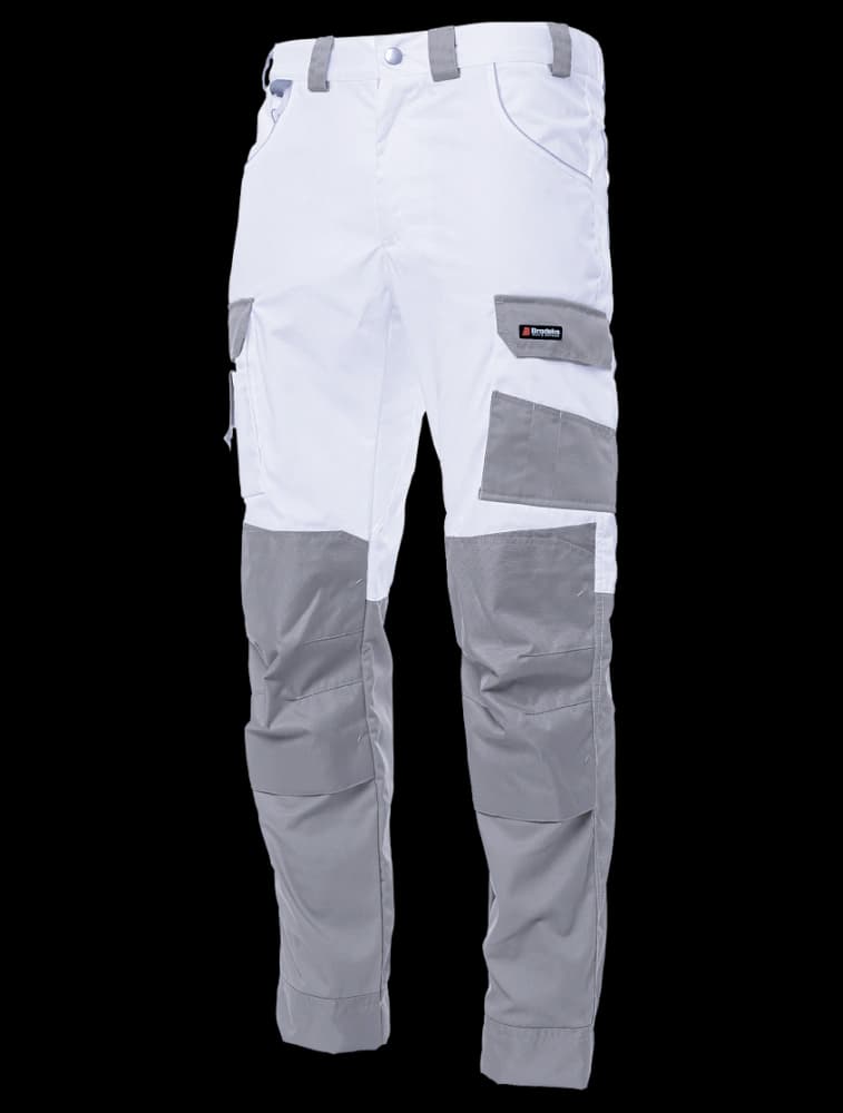 Брюки Brodeks KS302 , белый/серый (46)