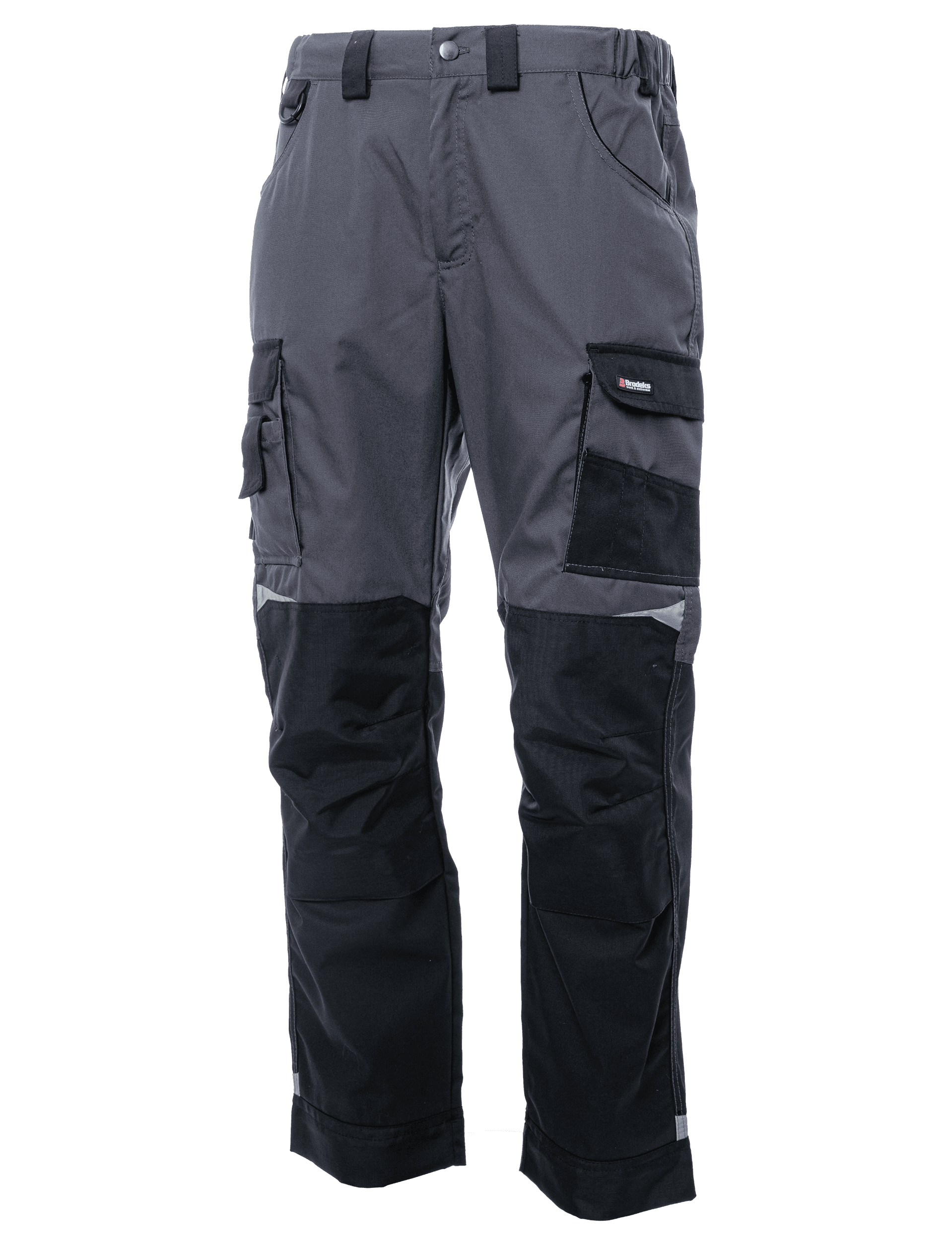 Брюки Brodeks KS302 , серый/черный (46)