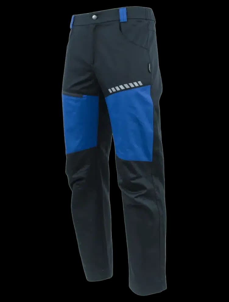 Брюки Brodeks KS334, синий/черный (42)