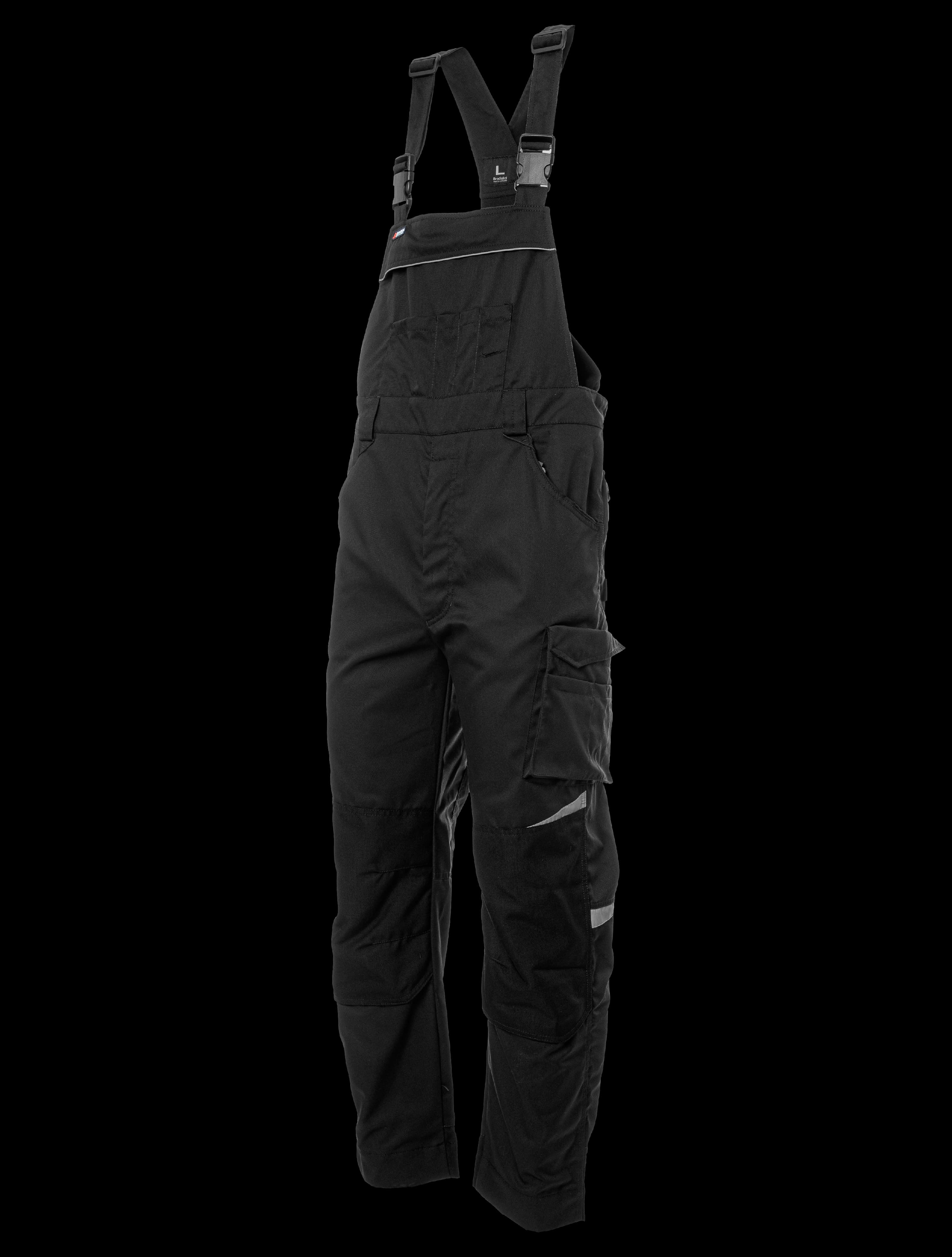 Полукомбинезон Brodeks KS402, черный (2XL)