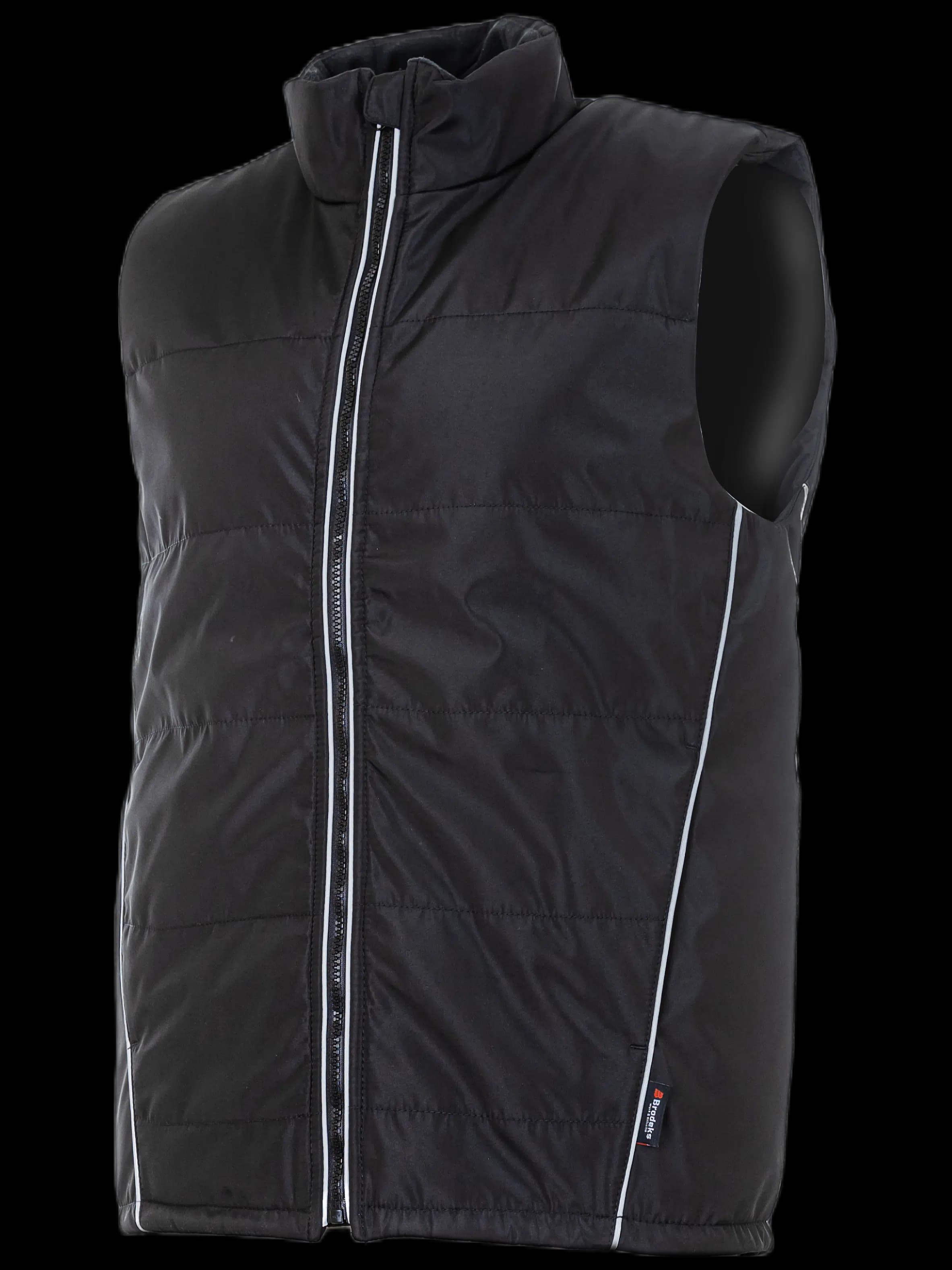 Жилет утепленный Brodeks KW101, синий/черный (2XL)