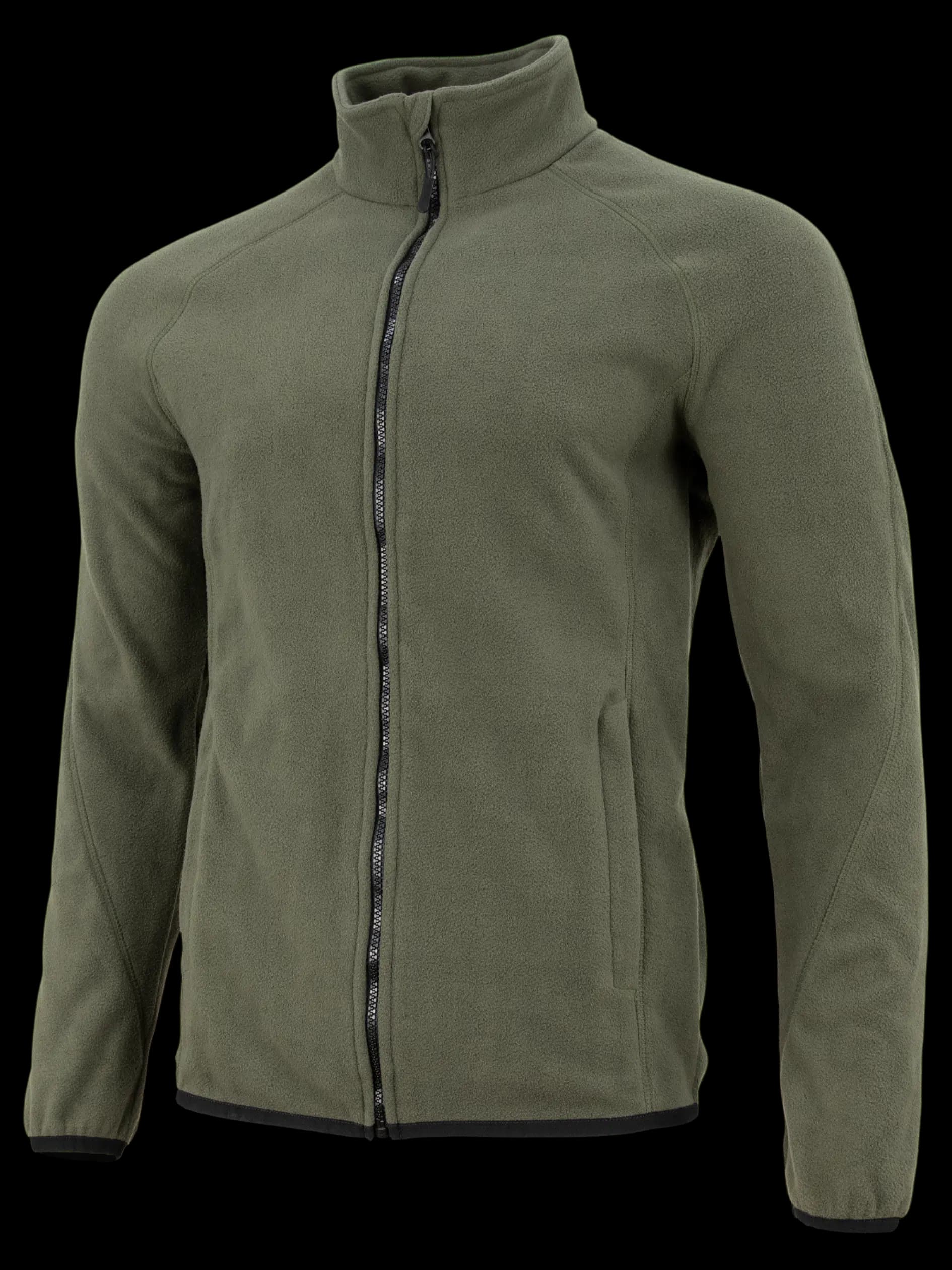 Толстовка флисовая Brodeks KS211, хаки (2XL)