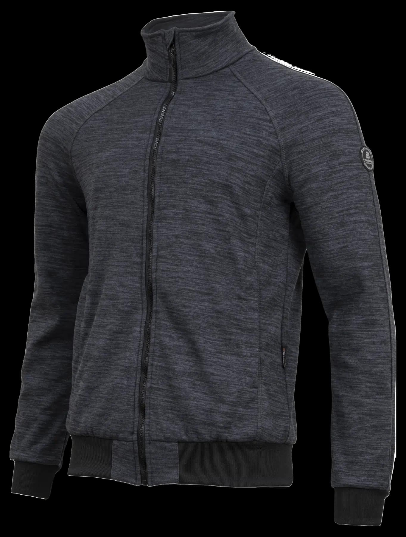 Толстовка флисовая Brodeks KS241 cation, серый, (2XL)