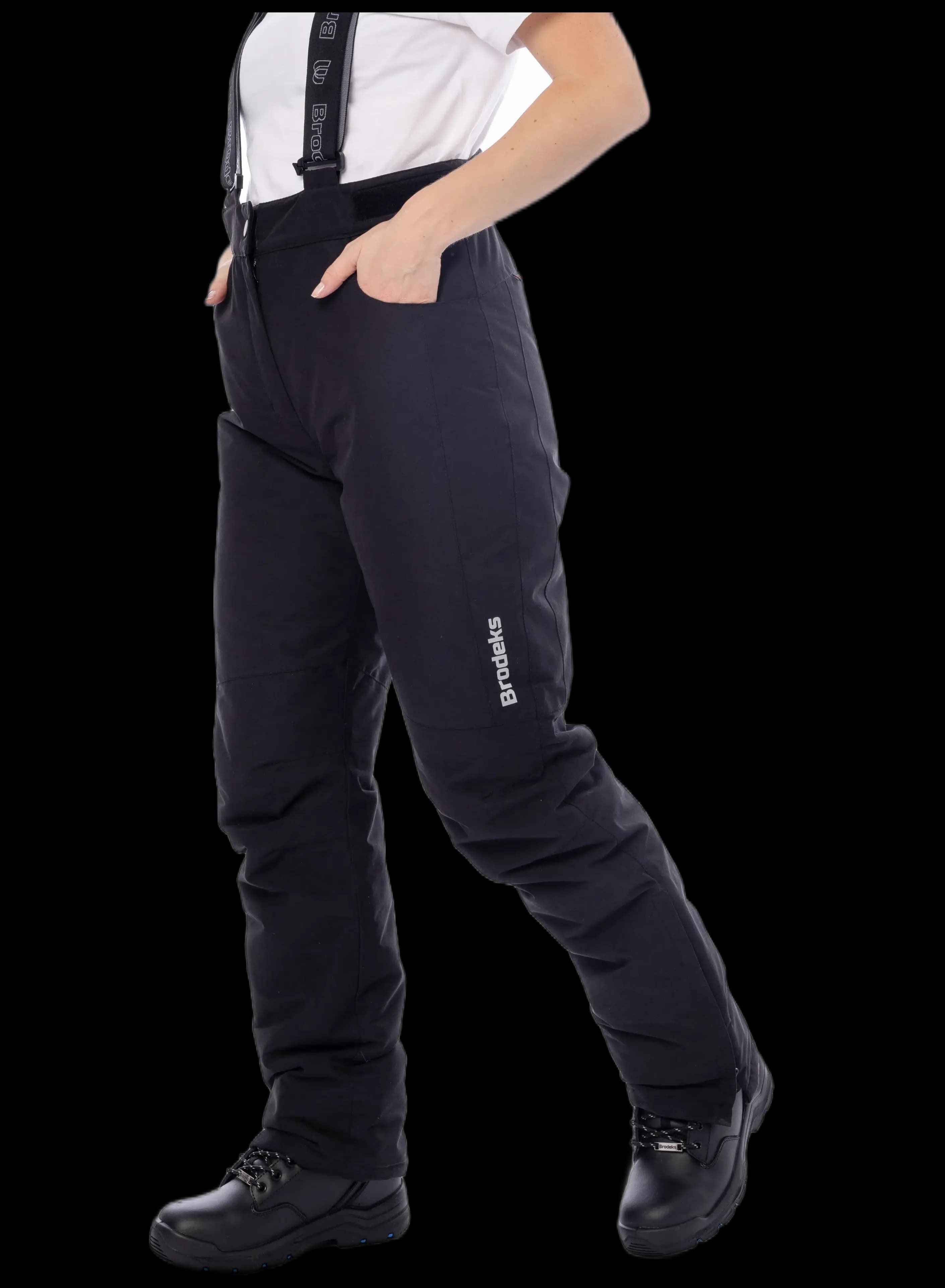 Зимние женские брюки Brodeks KW 358, черный
