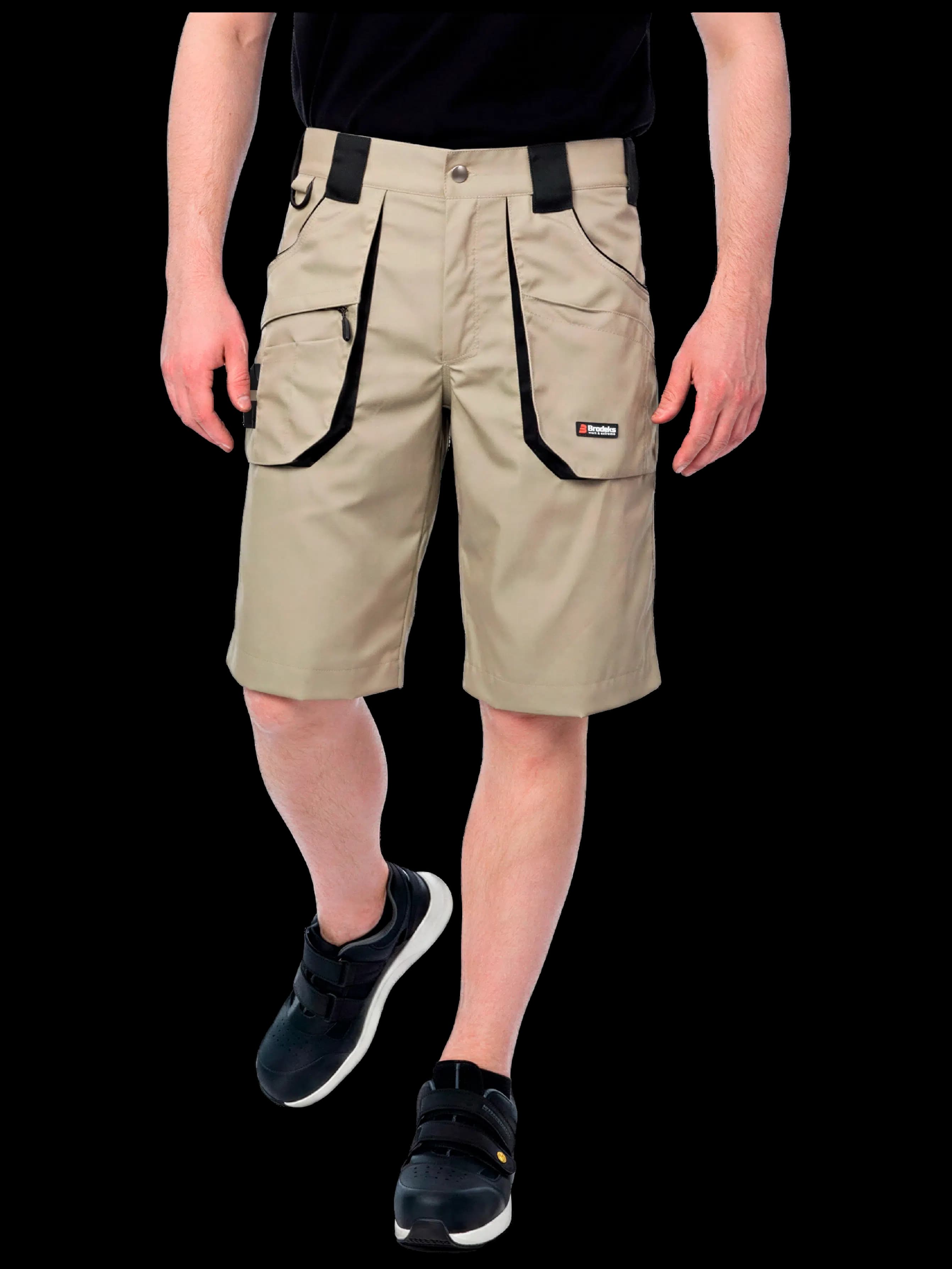 Шорты Brodeks KS327, бежевый