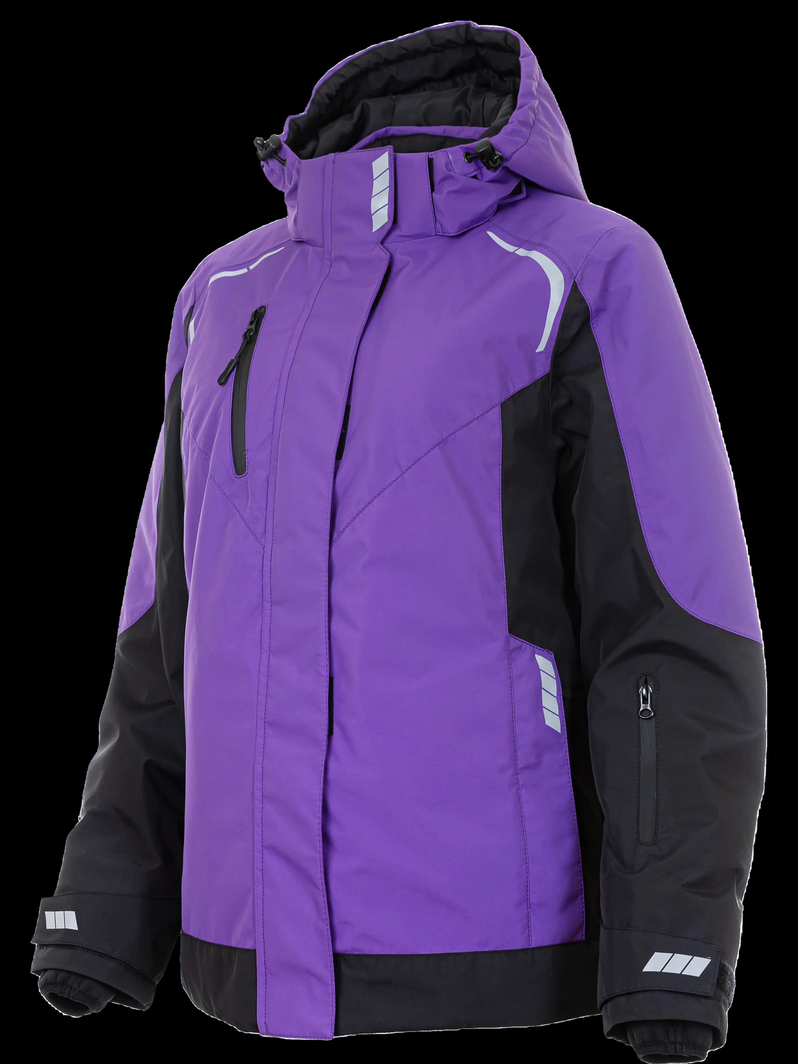 Зимняя женская куртка Brodeks KW208, фиолетовый (XS)
