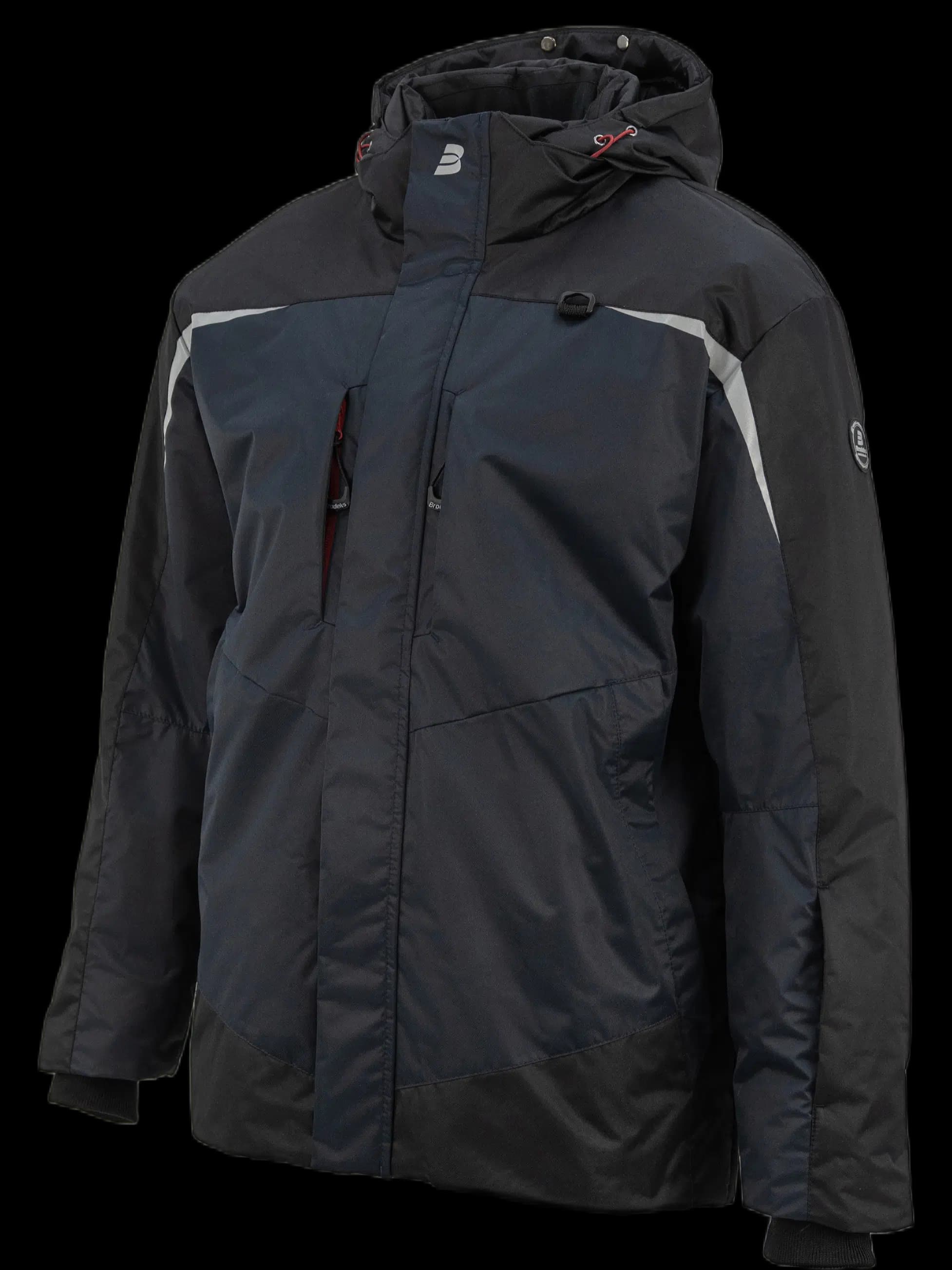 Зимняя куртка Brodeks KW231, синий/черный (S)