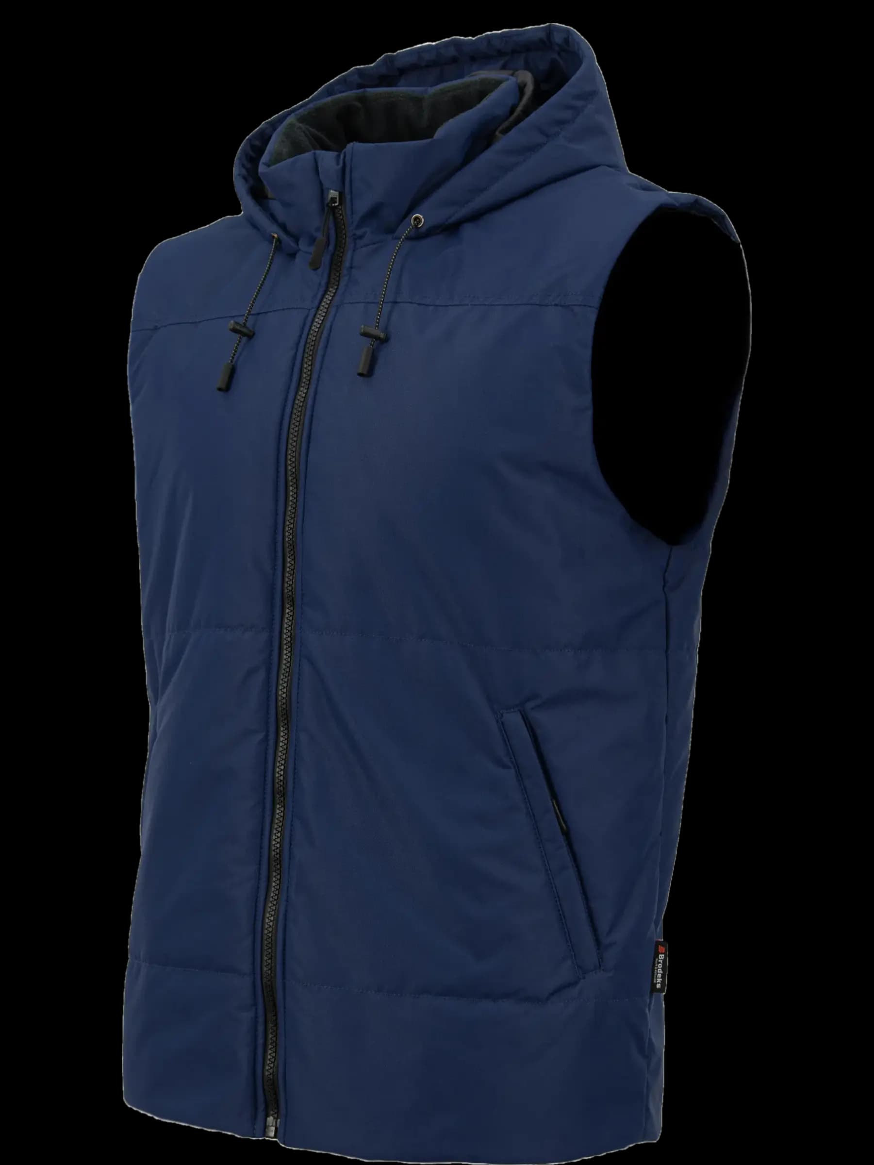 Жилет утепленный Brodeks KW112, синий (2XL)