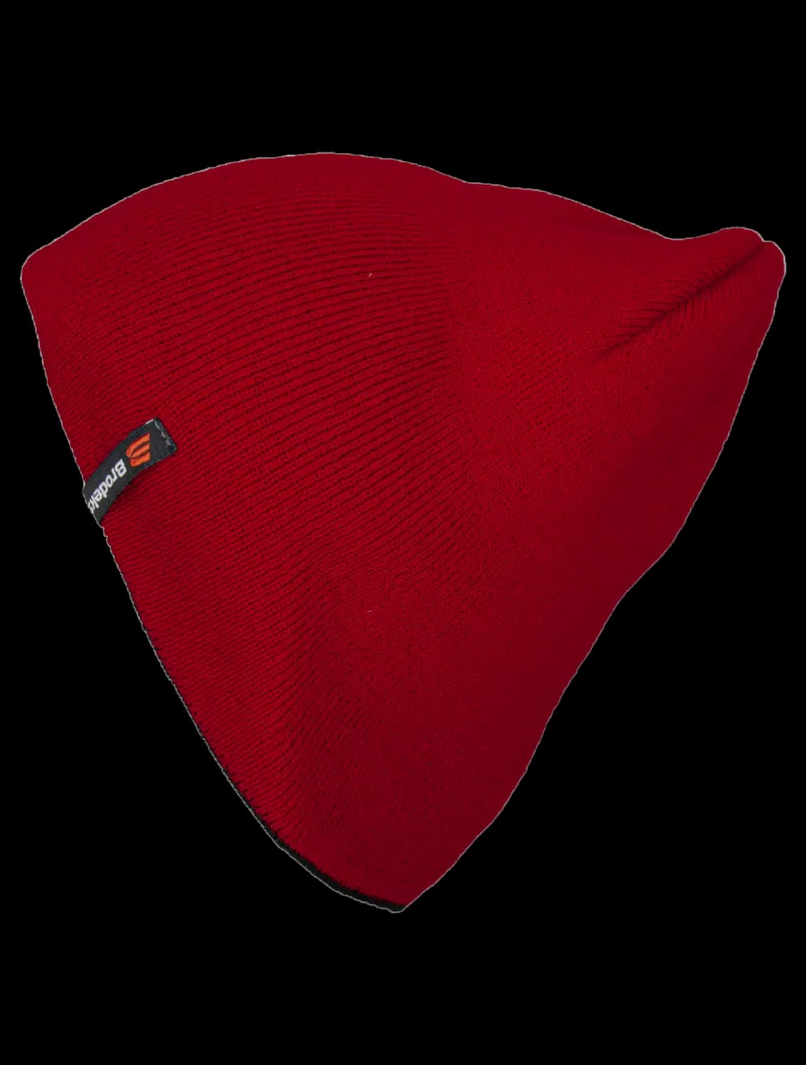 Шапка Brodeks Light Bicolor красный/черный