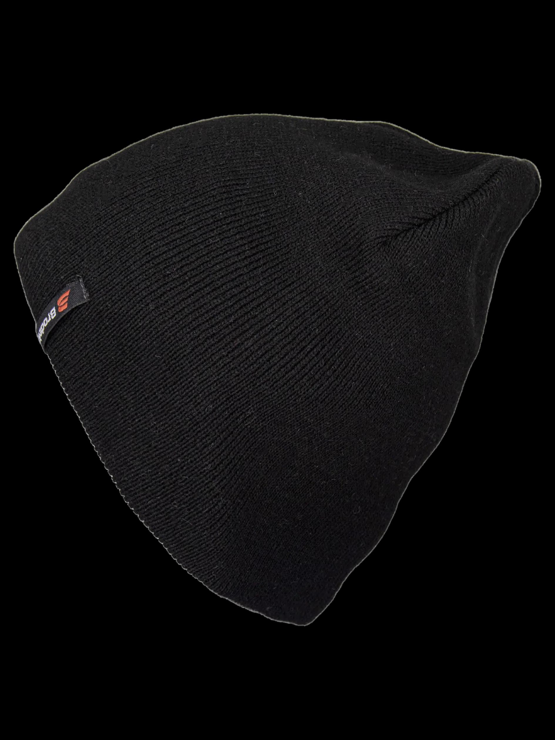 Шапка Brodeks Light Bicolor черный/серый