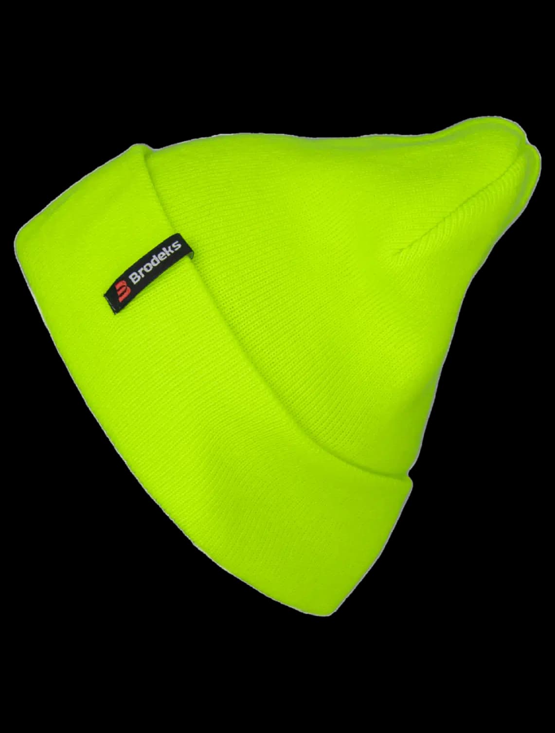 Шапка Brodeks Light Longer HV салатовый
