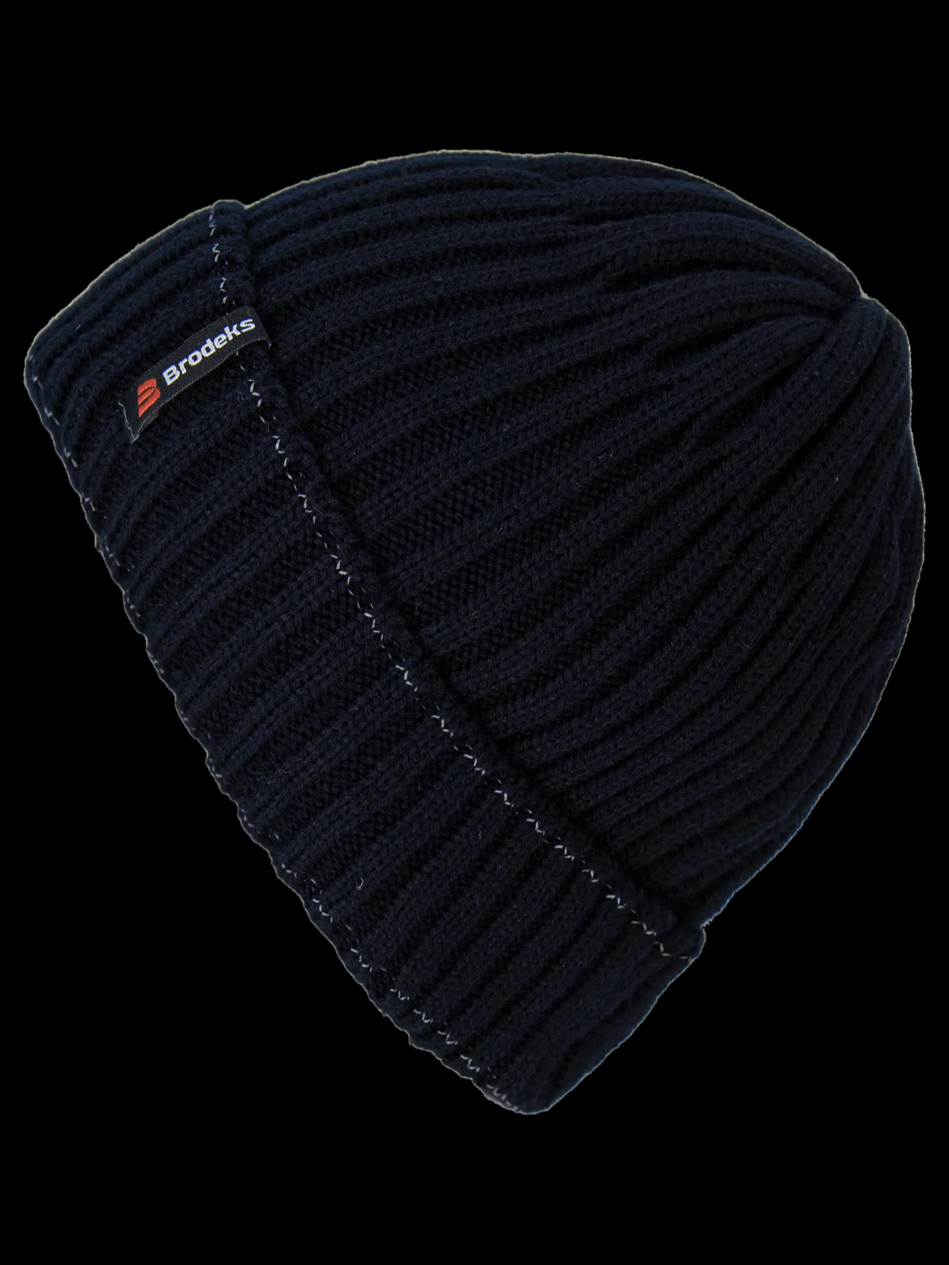 Шапка Brodeks Regular Fleece Lining т.синий